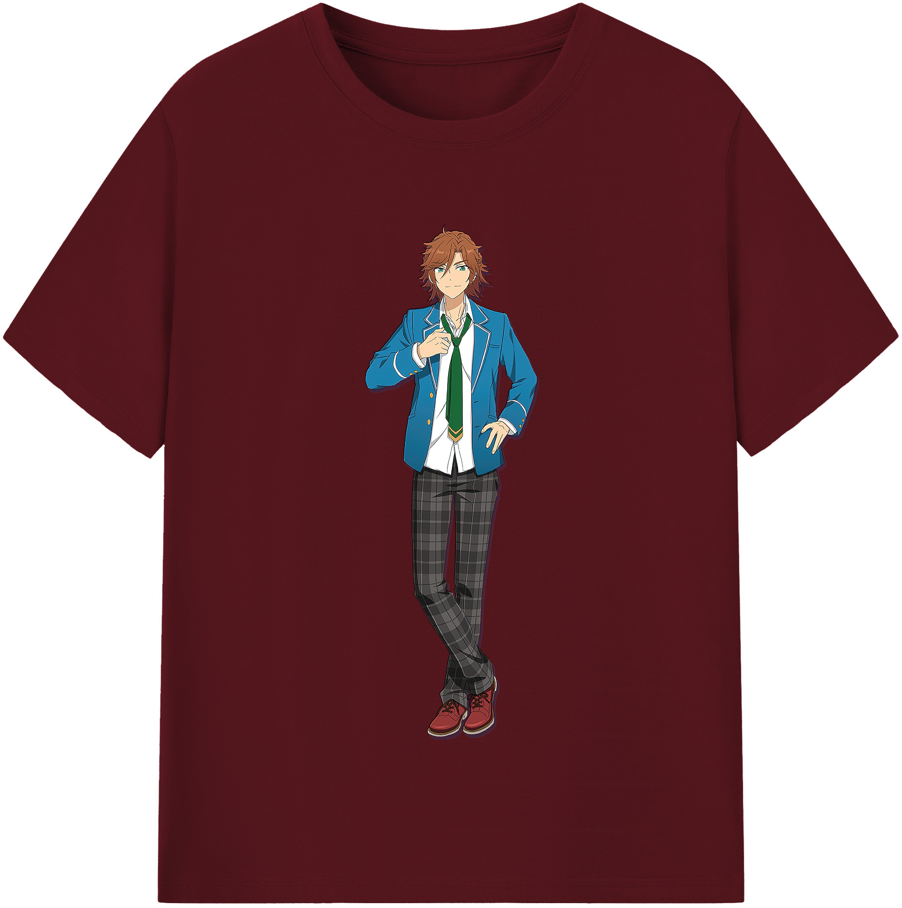 （画像用） あんさんぶるスターズ! Ensemble Stars 綿100％半袖Tシャツ（フロントプリント）